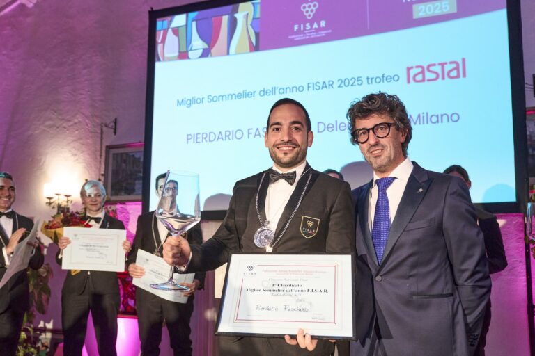 Pierdario Fasciano è il Miglior Sommelier FISAR 2025